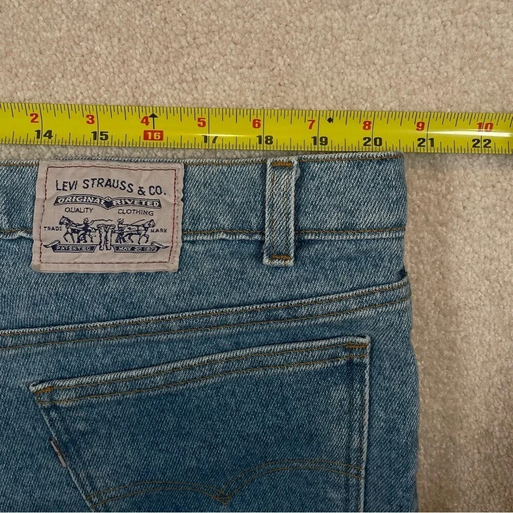 Levi's 865 Vintage 90's USA Made Lightwash Denim Pants Relaxed Fit‎ Mens 44x30